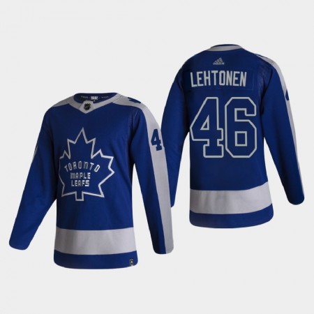 Herren Eishockey Toronto Maple Leafs Trikot Mikko Lehtonen 46 2020-21 Reverse Retro Authentic